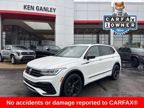 Opal White 2023 Volkswagen Tiguan 2.0T SE R-Line Black 4MOTION