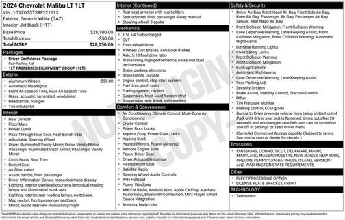 2024 Chevrolet Malibu FWD 1LT