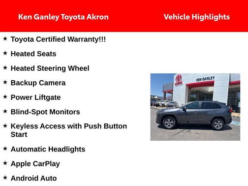 Magnetic Gray Metallic 2025 Toyota RAV4 XLE