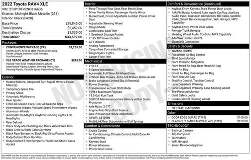 2022 Toyota RAV4 XLE