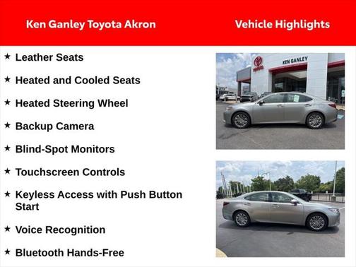 2015 Lexus ES 350 Crafted Line