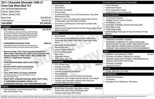 2011 Chevrolet Silverado 1500 LT