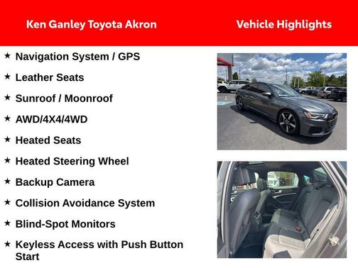 Daytona Gray Pearl 2021 Audi A6 55 Premium Plus