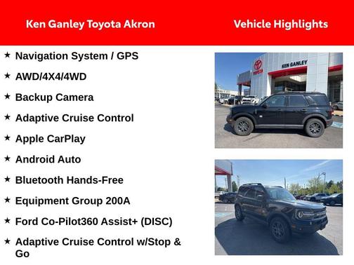 Shadow Black 2021 Ford Bronco Sport Big Bend