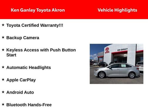 2025 Toyota Corolla LE