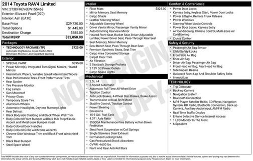 2014 Toyota RAV4 Limited