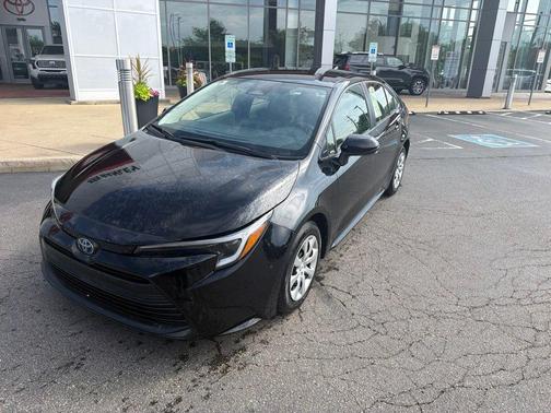 Midnight Black Metallic 2023 Toyota Corolla Hybrid LE