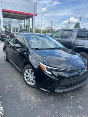 Midnight Black Metallic 2023 Toyota Corolla Hybrid LE
