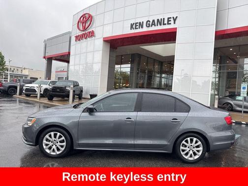 Platinum Gray Metallic 2015 Volkswagen Jetta 1.8T SE