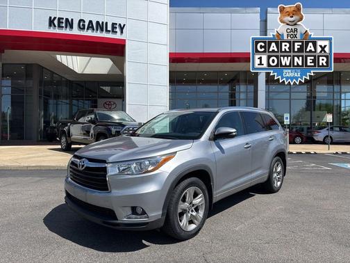 Silver Sky Metallic 2016 Toyota Highlander Limited