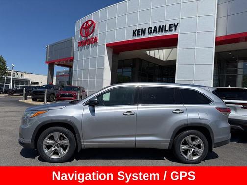Silver Sky Metallic 2016 Toyota Highlander Limited