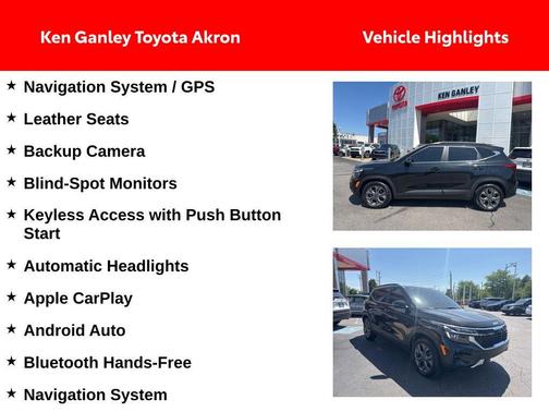 Fusion Black 2024 Kia Seltos S