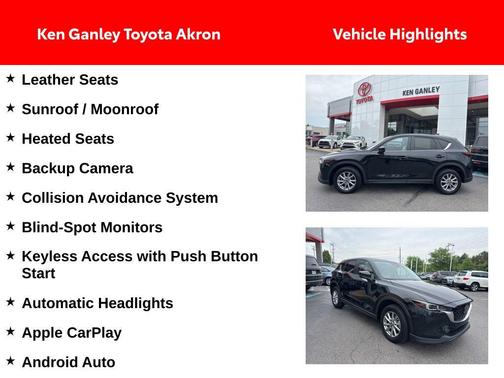 Jet Black Mica 2023 Mazda CX-5 2.5 S Preferred Package