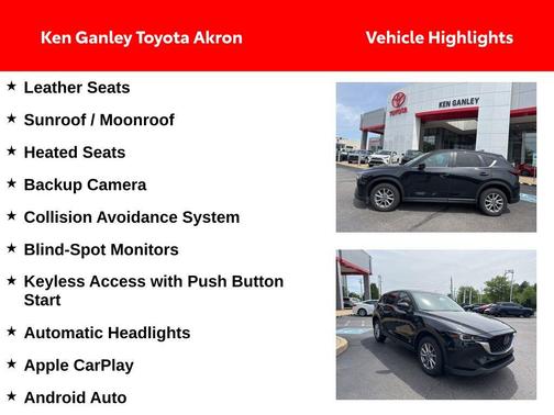 Jet Black Mica 2023 Mazda CX-5 2.5 S Preferred Package