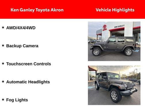 2018 Jeep Wrangler JK Unlimited Sahara