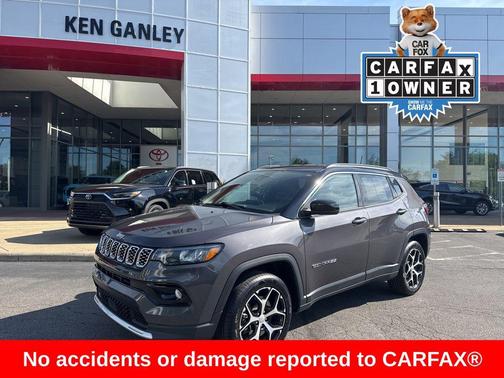 Baltic Gray Metallic Clearcoat 2024 Jeep Compass Limited