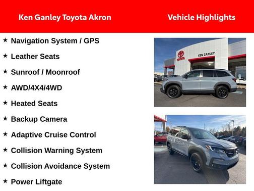 2022 Honda Pilot AWD TrailSport