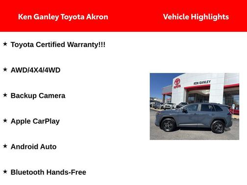 Storm Cloud 2026 Toyota RAV4 LE