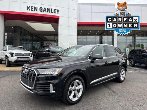 Mythos Black Metallic 2024 Audi Q7 45 Premium Plus