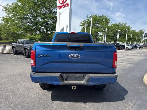 Lightning Blue 2017 Ford F-150 XLT