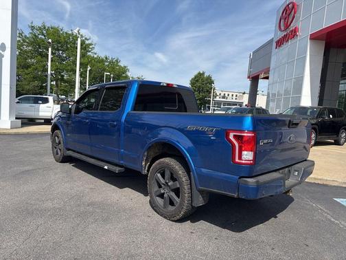 Lightning Blue 2017 Ford F-150 XLT