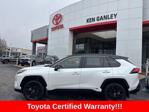 Wind Chill Pearl 2025 Toyota RAV4 Hybrid SE