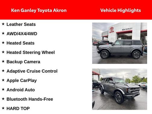 Gray Metallic 2024 Ford Bronco Outer Banks