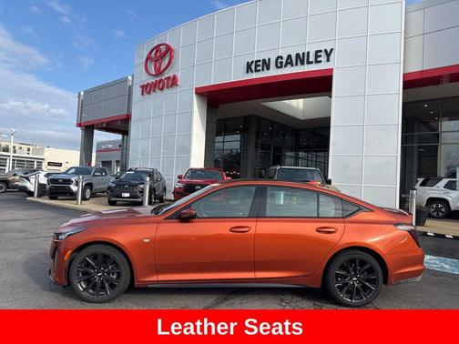 Blaze Orange Metallic 2023 Cadillac CT5 Sport