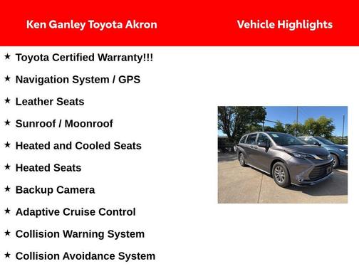 2024 Toyota Sienna XLE 8 Passenger