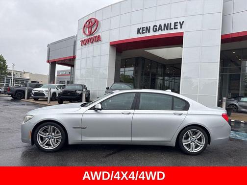 Titanium Silver Metallic 2011 BMW 750 Li xDrive
