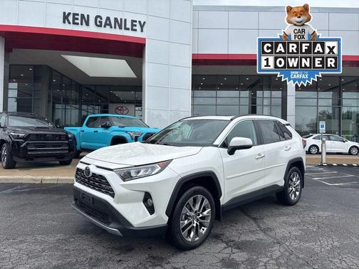 Blizzard Pearl 2020 Toyota RAV4 Limited