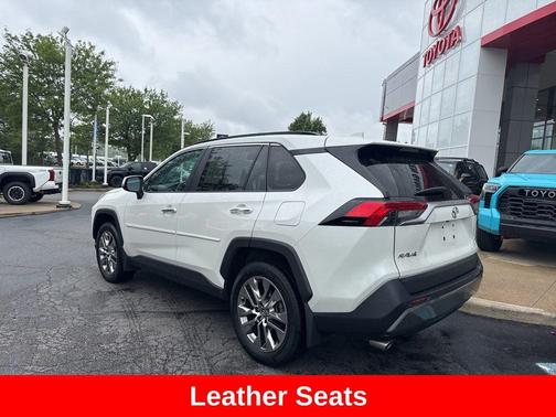 Blizzard Pearl 2020 Toyota RAV4 Limited