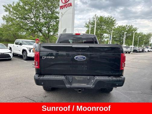 Shadow Black 2016 Ford F-150 Lariat