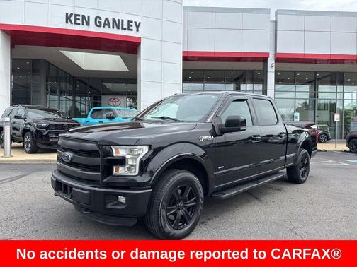 Shadow Black 2016 Ford F-150 Lariat