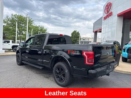 Shadow Black 2016 Ford F-150 Lariat