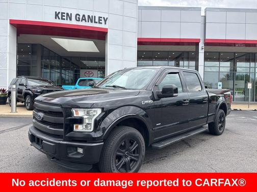 Shadow Black 2016 Ford F-150 Lariat
