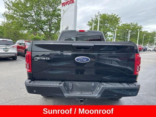 Shadow Black 2016 Ford F-150 Lariat