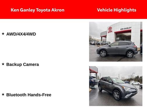 Magnetic Gray Metallic 2018 Toyota RAV4 LE