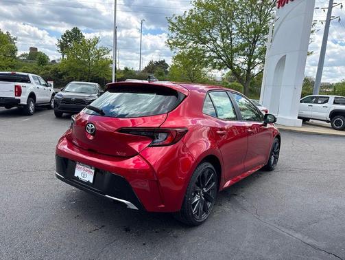 Red 2026 Toyota Corolla XSE