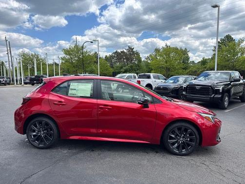 Red 2026 Toyota Corolla XSE