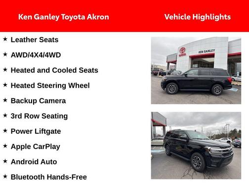 Black Metallic 2024 Ford Expedition XLT