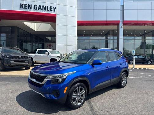 Neptune Blue 2021 Kia Seltos S