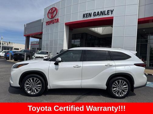 Wind Chill Pearl 2024 Toyota Highlander Platinum