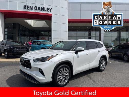 Wind Chill Pearl 2024 Toyota Highlander Platinum