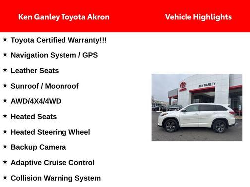 2019 Toyota Highlander Hybrid Platinum