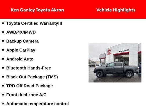 Magnetic Gray Metallic 2023 Toyota Tacoma TRD Sport