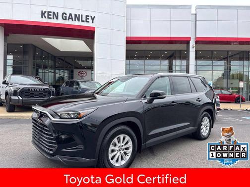 Midnight Black Metallic 2026 Toyota Grand Highlander Hybrid XLE