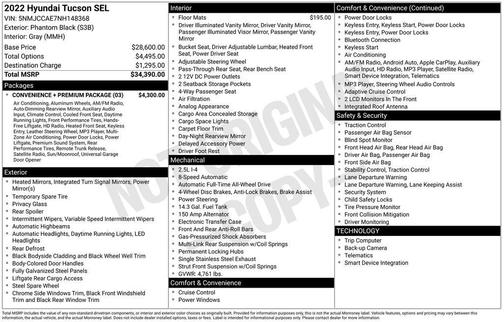 2022 Hyundai TUCSON SEL
