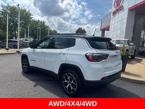 Bright White Clearcoat 2025 Jeep Compass Limited