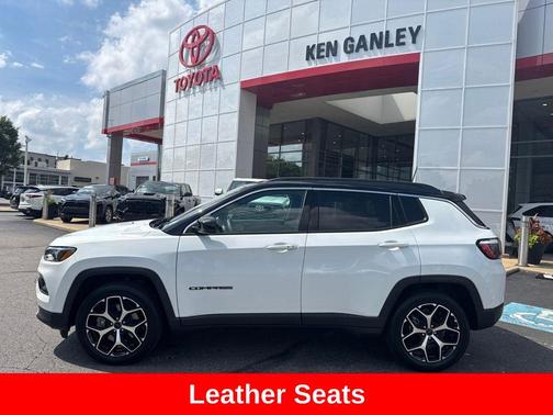 Bright White Clearcoat 2025 Jeep Compass Limited